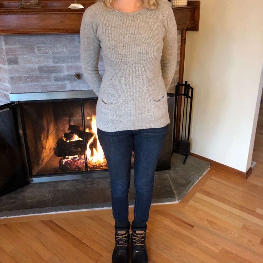 Grey Cashmere Sweater